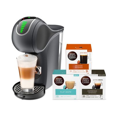 DELONGHI Dolce Gusto EDG426.GY GENIO S TOUCH black capsule coffee machine