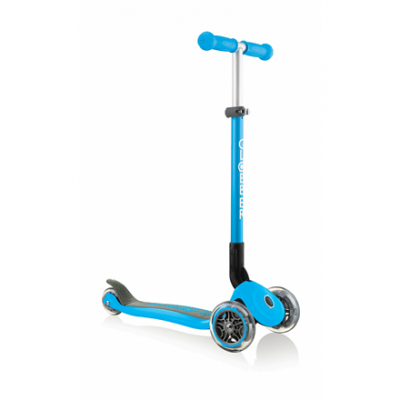 Globber Primo Foldable Scooter, Sky blue