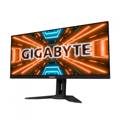 Gigabyte Gaming Monitor M34WQ-EK 34 " IPS WQHD 3440 x 1440 21:9 1 ms 400 cd/m HDMI ports quantity 2 144 Hz