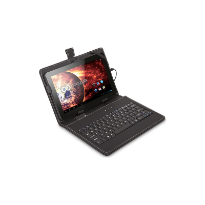 GoClever tahvelarvuti klaviatuur 10" must EOL