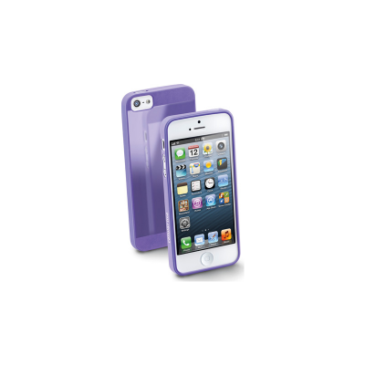 Cellular iPhone 5/SE2016 ümbris, kummist, slim, lilla EOL