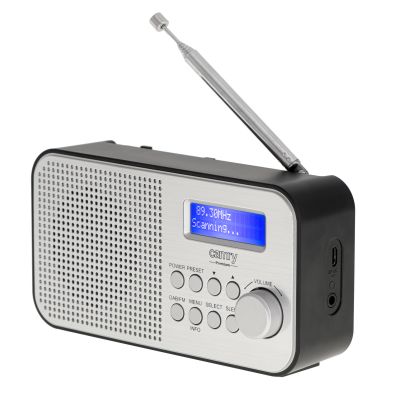 Camry | CR 1179 | Portable Radio | Black/Silver | Alarm function