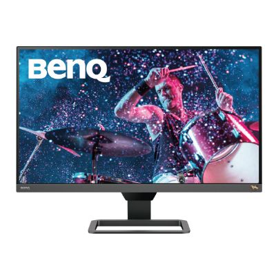 BenQ EW2780Q - LED monitor - 27" - 2560 x 1440 QHD @ 60 Hz - IPS - 350 cd / m - 1000:1 - 5 ms - 2xHDMI, DisplayPort - speakers - black, metallic grey