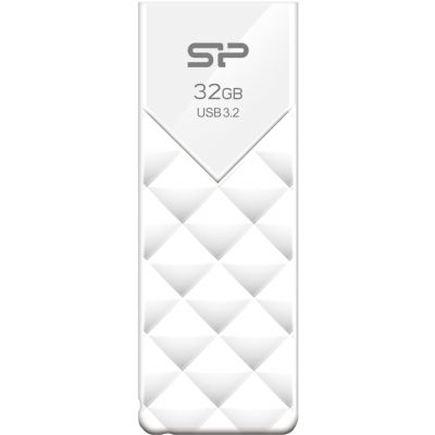 Silicon Power mälupulk 32GB Blaze B03 USB 3.2, valge