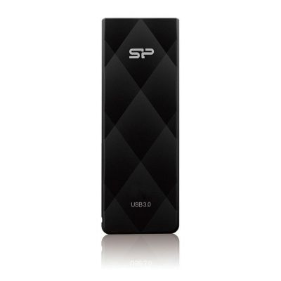 Silicon Power mälupulk 32GB Blaze B20 USB 3.2, must