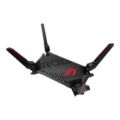 Dual-band Gaming Router | GT-AX6000 ROG Rapture | 802.11ax | 6000 (1148+4804)  Mbit/s | Ethernet LAN (RJ-45) ports 5 | Mesh Support Yes | MU-MiMO Yes | No mobile broadband | Antenna type  External an