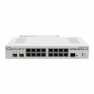 Mikrotik CCR2004-16G-2S+PC | Ethernet Router | CCR2004-16G-2S+PC | Mbit/s | 10/100/1000 Mbit/s | Ethernet LAN (RJ-45) ports | Mesh Support No | MU-MiMO No | No mobile broadband