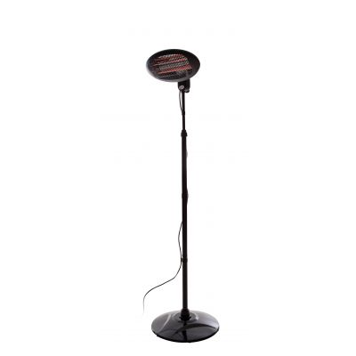 SUNRED | Heater | SMQ2000A, Elekra Quartz Standing | Infrared | 2000 W | Number of power levels | Suitable for rooms up to  m | Black | IP34