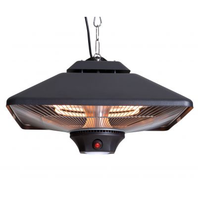 SUNRED | Heater | CE17SQ-B, Spica Bright Hanging | Infrared | 2000 W | Number of power levels | Suitable for rooms up to  m | Black | IP24
