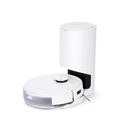 Ecovacs | Robot Vacuum cleaner with CH1918 Auto-empty station | DEEBOT_T9_CH1918 | Wet&Dry | Operating time (max) 175 min | Lithium Ion | 5200 mAh | Dust capacity 0.42 L | 3000 Pa | White | Battery w
