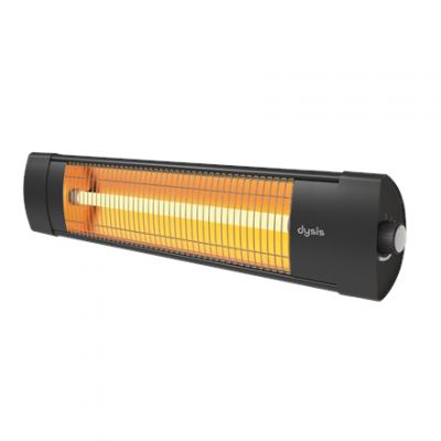 Simfer | Indoor Thermal Infrared Quartz Heater | Dysis HTR-7407 | Infrared | 2300 W | Number of power levels | Suitable for rooms up to  m | Suitable for rooms up to 23 m | Black | N/A