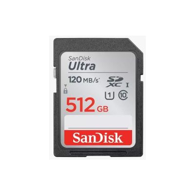 Mälukaart Sandisk SD Ultra 512GB 120MB/s A1/Class 10/UHS-I