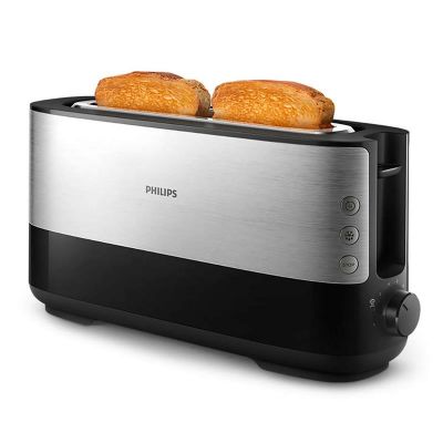 Röster Philips, 1 lai ava, inox-must