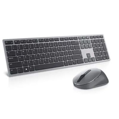 Dell | Premier Multi-Device Keyboard and Mouse | KM7321W | Keyboard and Mouse Set | Wireless | Batteries included | RU | Titan grey | Wireless connection