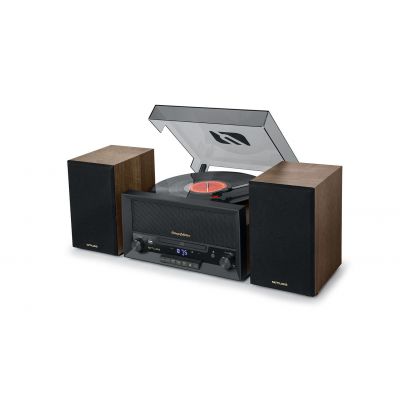 Muse | Turntable Micro System | MT-120MB | Drawer-type CD door | USB port | AUX in