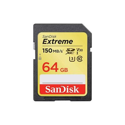 Mälukaart Sandisk SD Ext Plus 64GB 170/80MB/s U3/V30/Class 10/UHS-I