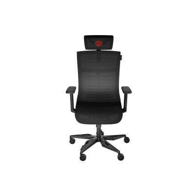 Genesis mm | Base material Aluminum; Castors material: Nylon with CareGlide coating | Ergonomic Chair Astat 700 Black