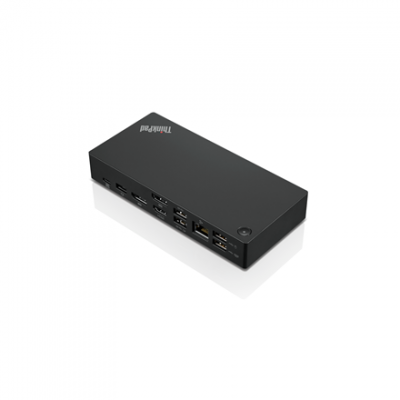 Lenovo | ThinkPad Universal USB-C Dock - EU | Docking station | Ethernet LAN (RJ-45) ports 1 | VGA (D-Sub) ports quantity 1 | DisplayPorts quantity 2 | USB 3.0 (3.1 Gen 1) Type-C ports quantity 1 | U