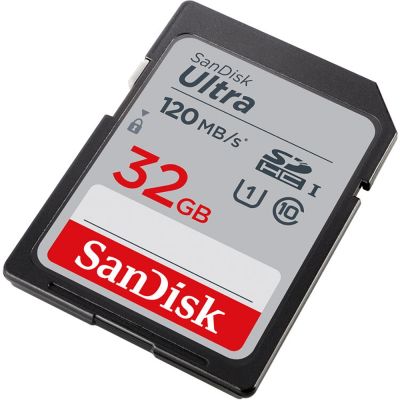 Mälukaart Sandisk SD Ultra 32GB, 120MB/s, Class 10