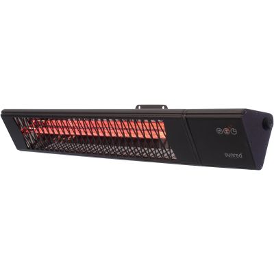 SUNRED | Heater | PRO25W-SMART, Triangle Dark Smart Wall | Infrared | 2500 W | Number of power levels | Suitable for rooms up to  m | Black | IP55
