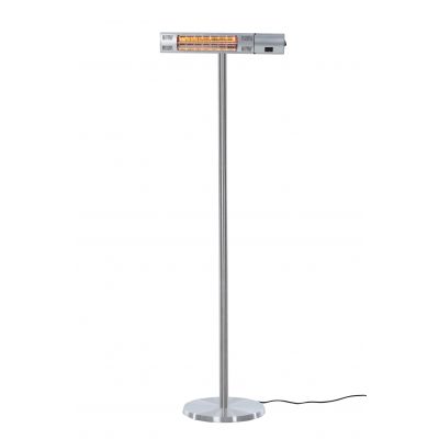 SUNRED | Heater | RD-SILVER-2000S, Ultra Standing | Infrared | 2000 W | Number of power levels | Suitable for rooms up to  m | Silver | IP54