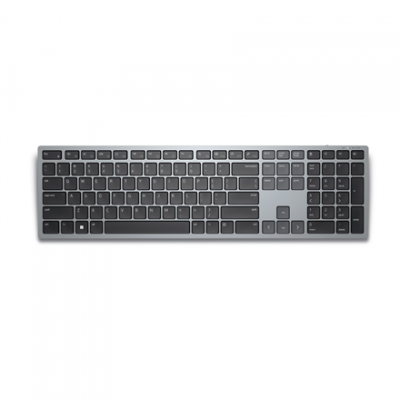 Dell | Keyboard | KB700 | Keyboard | Wireless | RU | m | Titan Gray | 2.4 GHz, Bluetooth 5.0 | g