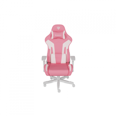 Genesis Gaming Chair Nitro 710 mm | Backrest upholstery material: Eco leather, Seat upholstery material: Eco leather, Base material: Nylon, Castors material: Nylon with CareGlide coating | Pink/White