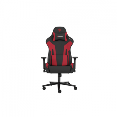 Genesis Gaming Chair Nitro 720 mm | Backrest upholstery material: Fabric, Eco leather, Seat upholstery material: Fabric, Base material: Metal, Castors material: Nylon with CareGlide coating | Black/R