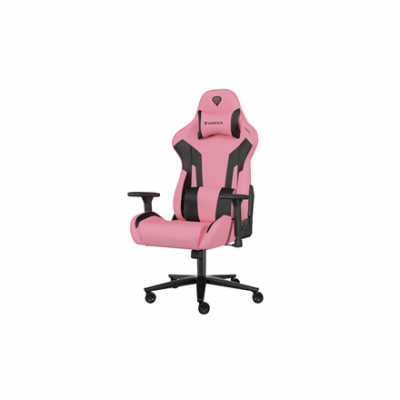 Genesis Gaming Chair Nitro 720 mm | Backrest upholstery material: Eco leather, Seat upholstery material: Eco leather, Base material: Metal, Castors material: Nylon with CareGlide coating | Black/Pink