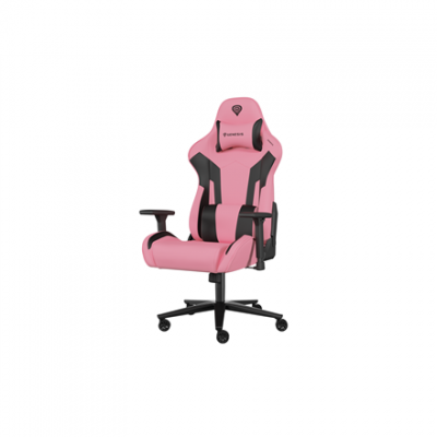Genesis Gaming Chair Nitro 720 Backrest upholstery material: Eco leather, Seat upholstery material: Eco leather, Base material: Metal, Castors material: Nylon with CareGlide coating | Black/Pink