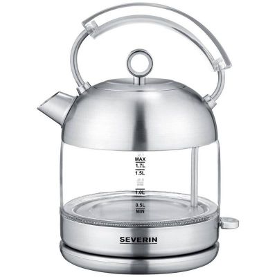Retro veekeetja Severin, klaas, 1,7 L