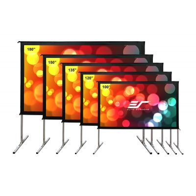 Elite Screens | Yard Master 2 Mobile Outdoor screen WV-Dual | OMS100H2-DUAL | Diagonal 120 " | 16:9 | Viewable screen width (W) 266 cm