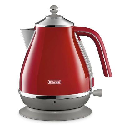 Veekeetja Delonghi ICONA Capitals, punane