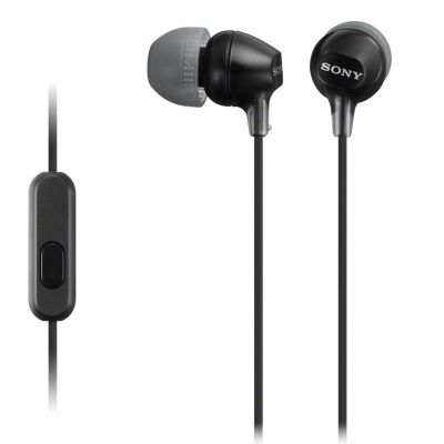 Kõrvaklapid Sony, kõrva sisesesd, mikr. must
