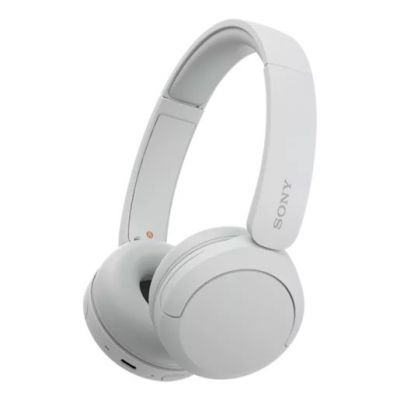 Sony WH-CH520 Wireless Headphones, White Sony Wireless Headphones WH-CH520 Wireless On-Ear Microphone Noise canceling Wireless White