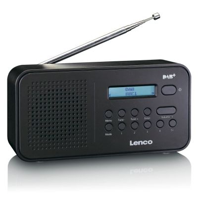Kaasaskantav raadio Lenco PDR-015BK, must