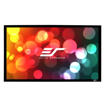 ER100WH1 | SableFrame Series | Diagonal 100 " | 16:9 | Viewable screen width (W) 221 cm | Black