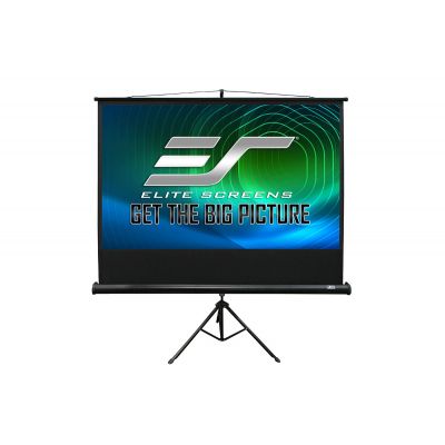 Elite Screens | Portable Tripod Screen | T100UWH | Diagonal 100 " | 16:9 | Black