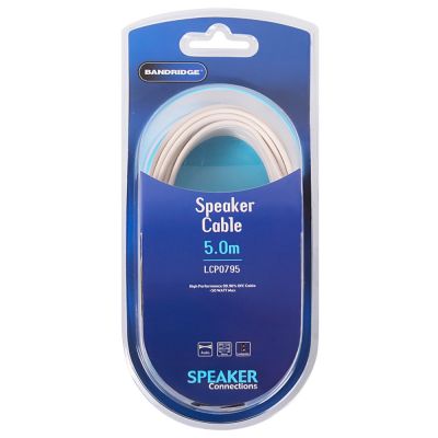 EOL Bandridge LCP0795 Kõlarikaabel 2x0,75mm2, pakendis 5m