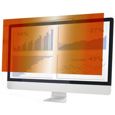 Gold Privacy Filter 25" 554  mm x 312 mm 16:9 Supports