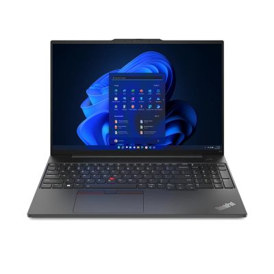 Lenovo ThinkPad   E16 (Gen 1) Black 16 " IPS WUXGA Anti-glare AMD Ryzen 7 7730U 16 GB DDR4-3200 SSD 512 GB AMD Radeon Graphics Windows 11 Pro 802.11ax Bluetooth version 5.1 Keyboard language English