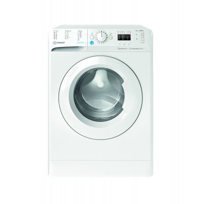 INDESIT | BWSA 61294 W EU N | Washing machine | Energy efficiency class C | Front loading | Washing capacity 6 kg | 1151 RPM | Depth 42.5 cm | Width 59.5 cm | Display | Big Digit | White