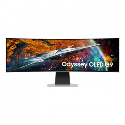 Samsung | Odyssey OLED G9 G95SC Monitor | LS49CG950SUXDU | 49 " | QHD | 32:9 | 240 Hz | 0.03 ms | 5120 x 1440 | 250 cd/m | HDMI ports quantity 1 | Silver