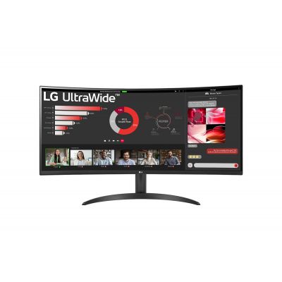 LG Curved UltraWide Monitor 34WR50QC-B.AEU 34 " VA QHD 21:9 5 ms 100 Hz HDMI ports quantity 2