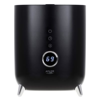 Adler | AD 7972 | Humidifier | 23 W | Water tank capacity 4 L | Suitable for rooms up to 35 m | Ultrasonic | Humidification capacity 150-300 ml/hr | Black