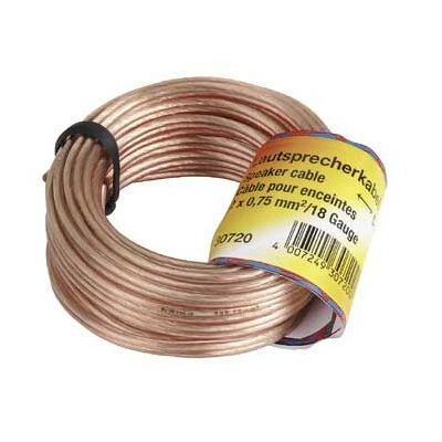Kõlarikaabel Hama  2 x 0.75 mm, 10m