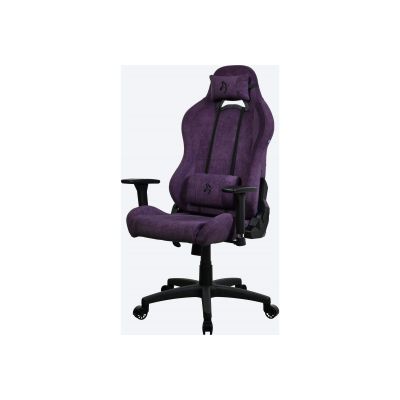 Arozzi Frame material: Metal; Wheel base: Aluminium; Upholstery: Soft fabric | Arozzi | Gaming Chair | Torretta | Purple