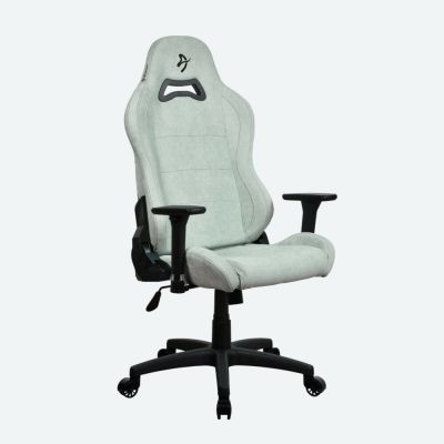 Arozzi Frame material: Metal; Wheel base: Nylon; Upholstery: Soft Fabric | Gaming Chair | Torretta SoftFabric | Pearl Green