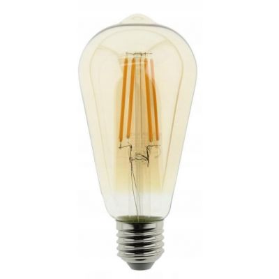 Blaupunkt LED lamp E27 ST64 Amber Filament A60 806lm 2300K