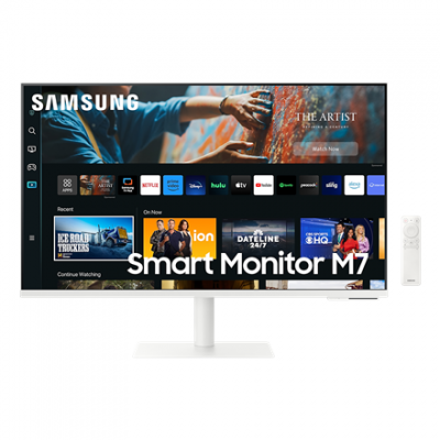 Samsung | 4K Smart monitor M70C with integrated apps | Samsung | S27CM703UU | LS27CM703UUXDU | 27 " | VA | 16:9 | 60 Hz | 4 ms | 3840 x 2160 pixels | 300 cd/m | HDMI ports quantity 1 | White